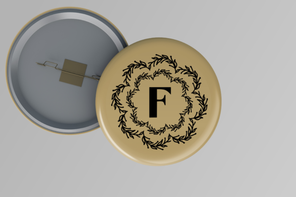 Monogram Stevia Font PNG with transparent background - Preview 1
