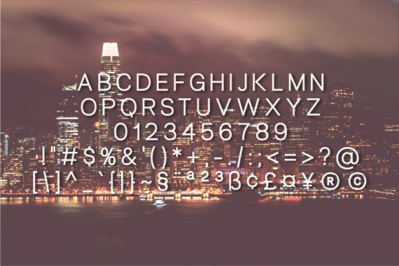 Selfnode Font PNG with transparent background - Preview 1