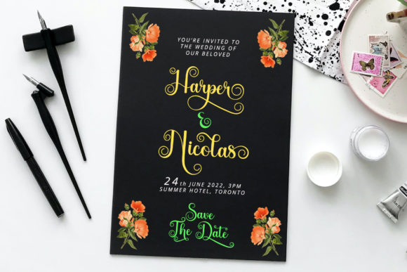 Aliyah Script Font - Preview 3