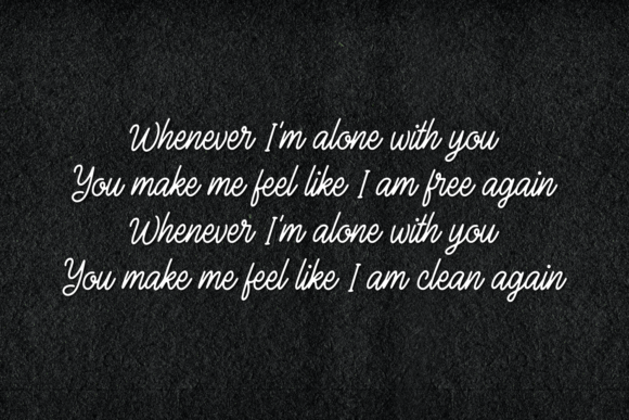 Almost Love Font - Preview 3