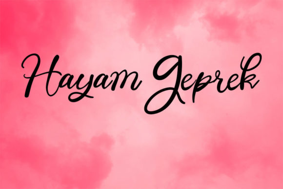 Beauty Font - Preview 1