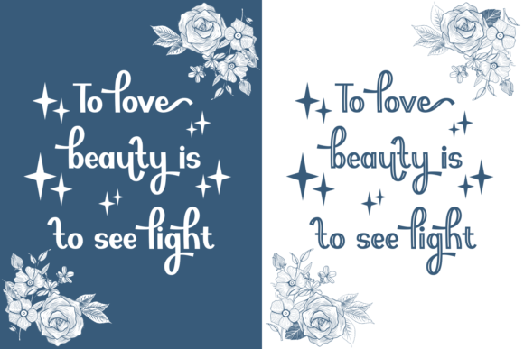 Beauty Shine Font - Preview 1
