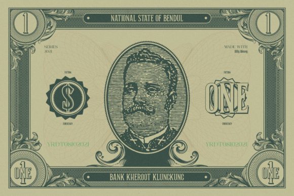 Billy Money Font - Preview 1