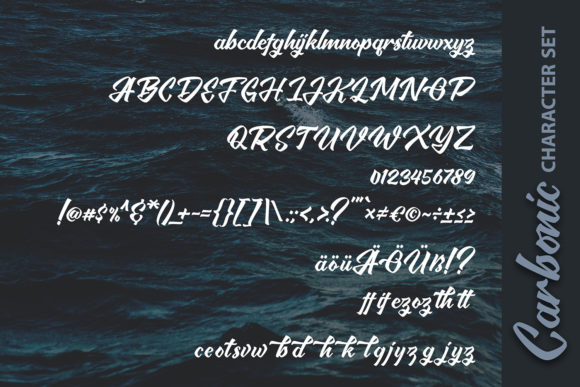 Carbonic Font - Preview 4