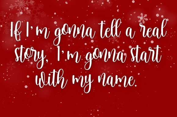 Christmas Love Font - Preview 4