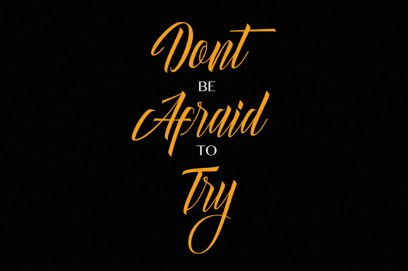 Delphin Spring Font PNG with transparent background - Preview 4