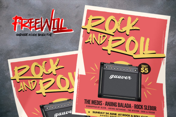 Freewill Font - Preview 2