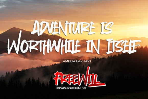 Freewill Font - Preview 5