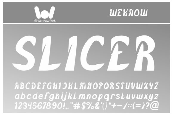 Frozen Ice Font - Preview 2