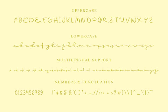 Gamila Font - Preview 2