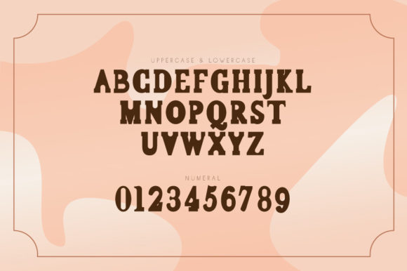 Gojab Font PNG with transparent background - Preview 1