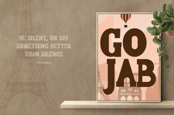 Gojab Font PNG with transparent background - Preview 4
