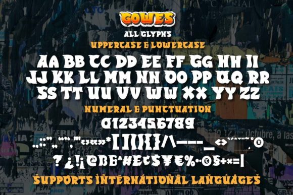 Gowes Font - Preview 6