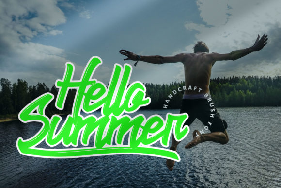 Jump Streets Script Font PNG with transparent background - Preview 2