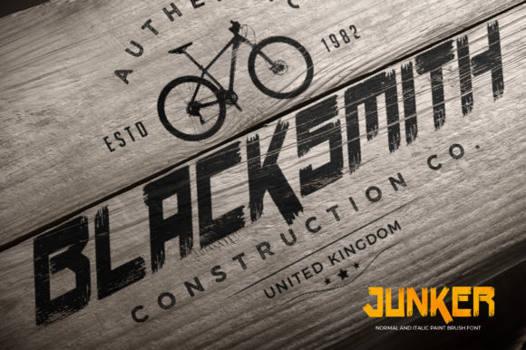 Junker Font PNG with transparent background - Preview 1