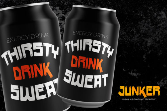 Junker Font PNG with transparent background - Preview 3
