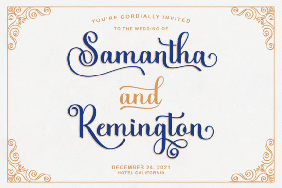 Kimberly Script Font - Preview 1