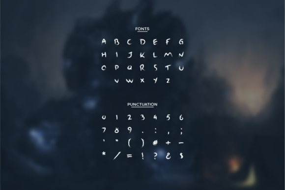 Kuaco Font PNG with transparent background - Preview 1