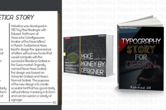 Mantul Pro Font PNG with transparent background - Preview 3