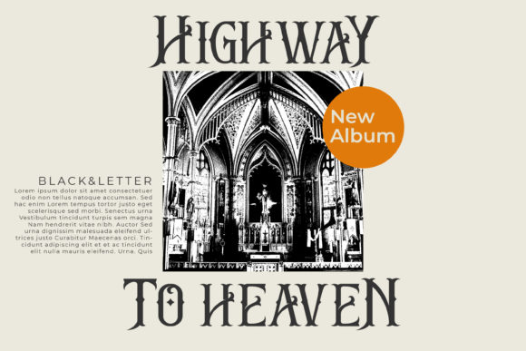 Megistica Dreams Font PNG with transparent background - Preview 4