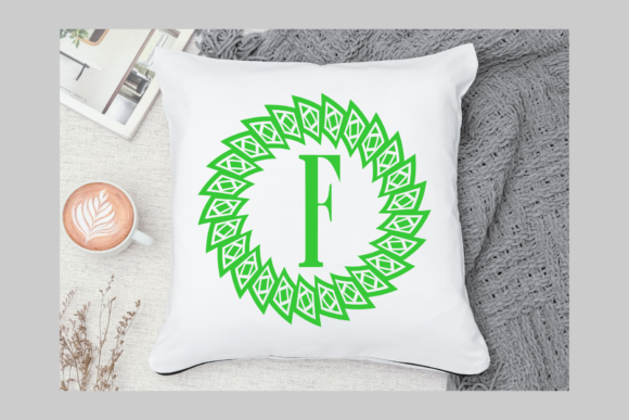 Monogram Asoka Font PNG with transparent background - Preview 1