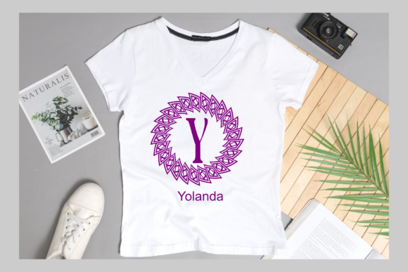 Monogram Asoka Font PNG with transparent background - Preview 2