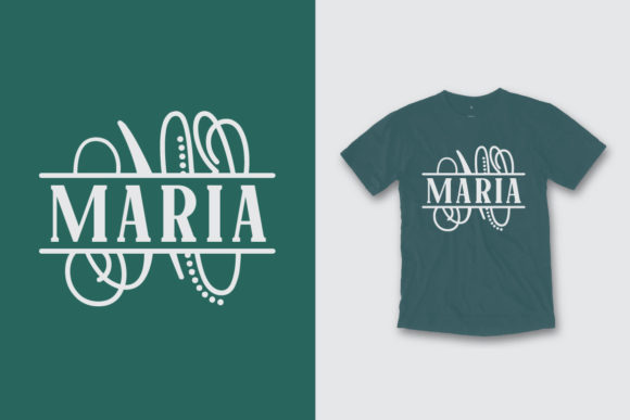 Navisa Monogram Font PNG with transparent background - Preview 2