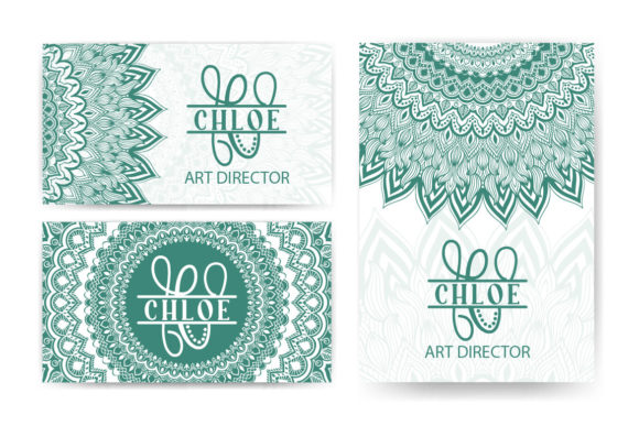 Navisa Monogram Font PNG with transparent background - Preview 4