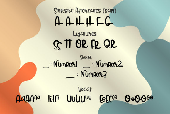 Nemukien Dream Font PNG with transparent background - Preview 5