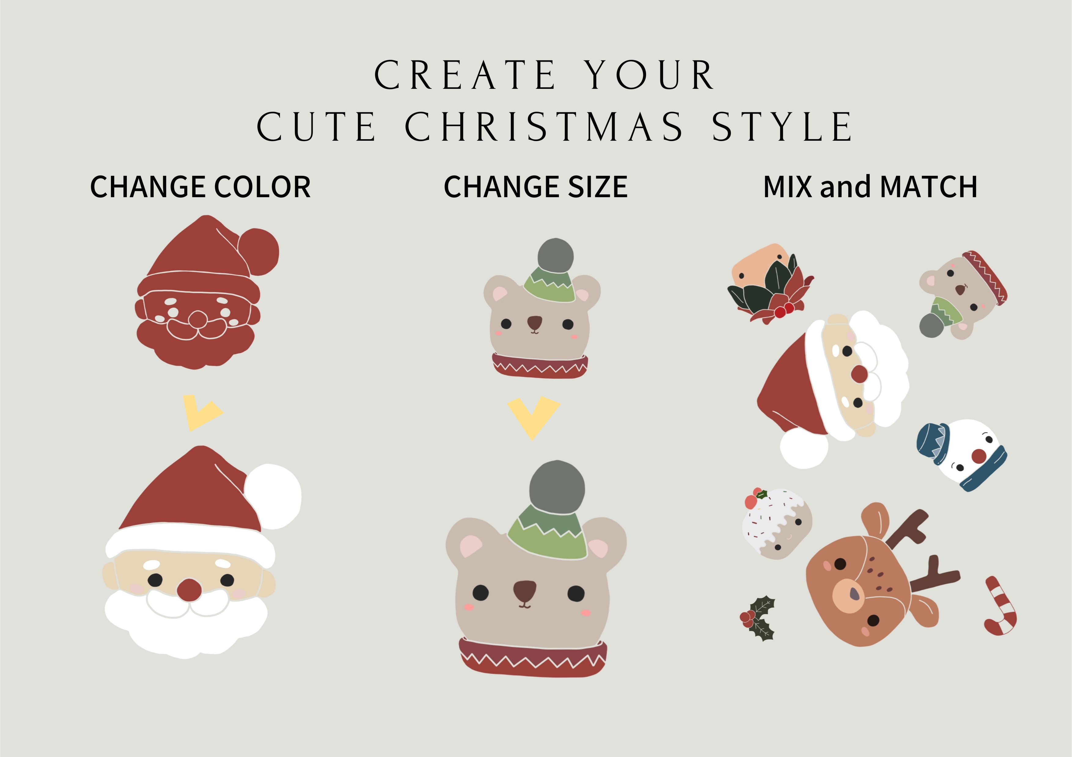 Procreate Stamps Brushes Cute Christmas - photo 2