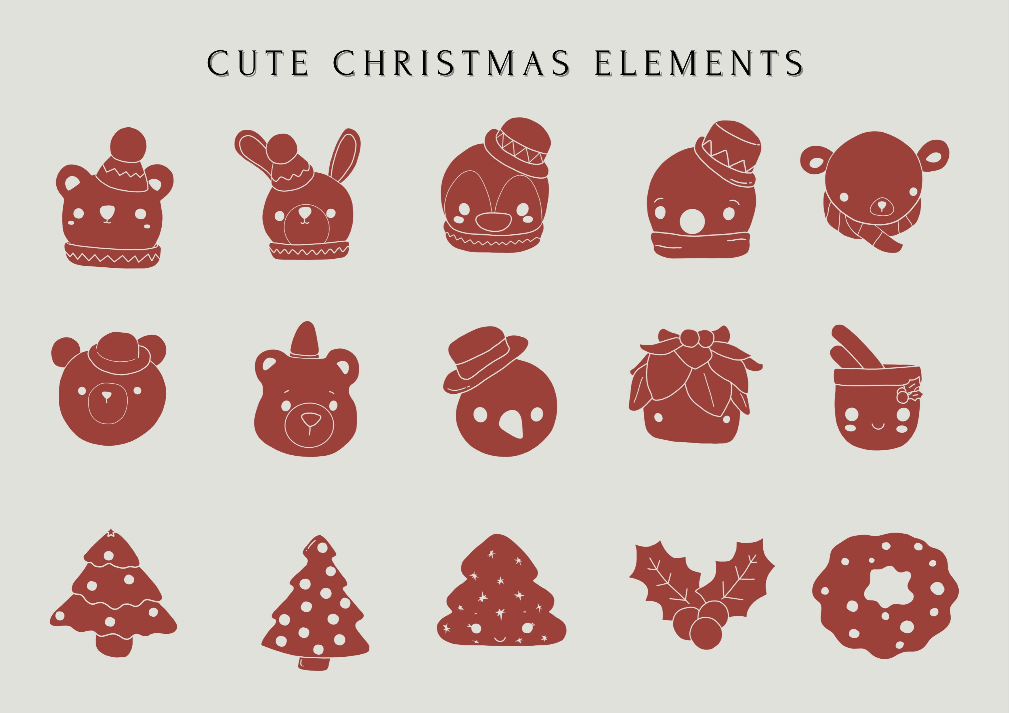 Procreate Stamps Brushes Cute Christmas - photo 4