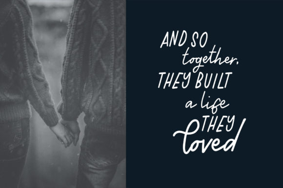 Silver & Stardust Duo Font PNG with transparent background - Preview 1