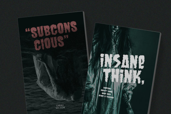 Sinister Mind Font PNG with transparent background - Preview 3