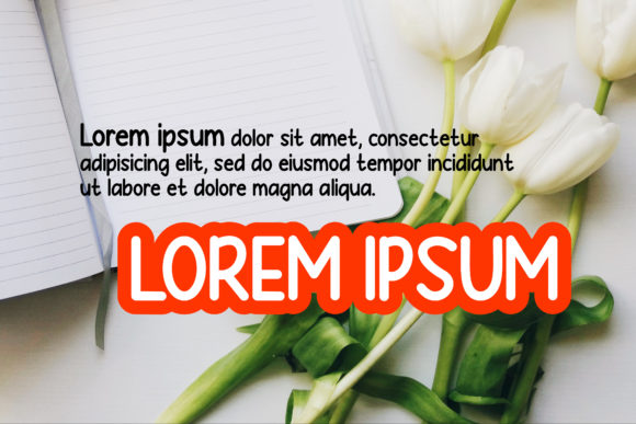 A Beautiful Day Font - Preview 2