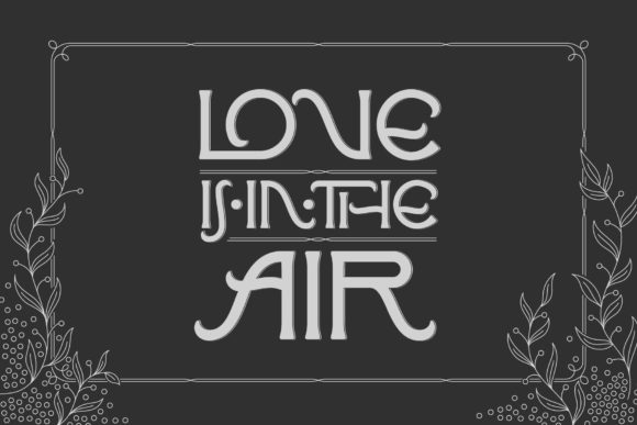 Affair Font - Preview 1