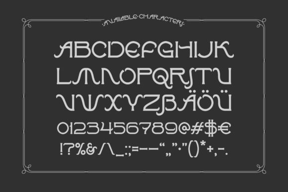 Affair Font - Preview 4