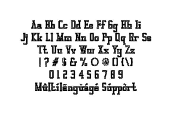 Baseballer Font - Preview 5