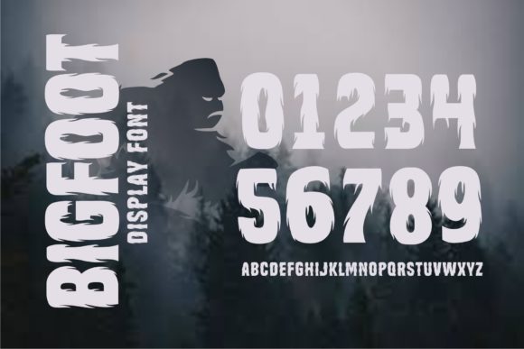 Bigfoot Font - Preview 2