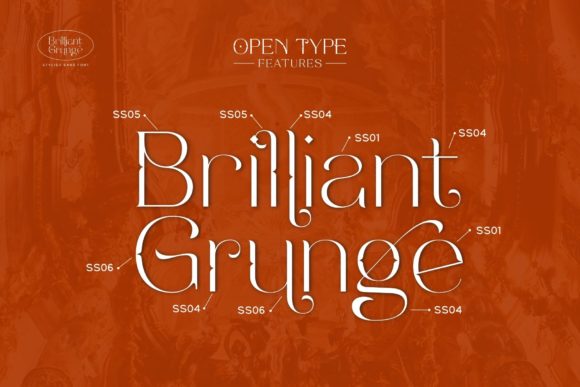 Brilliant Grunge Font - Preview 6