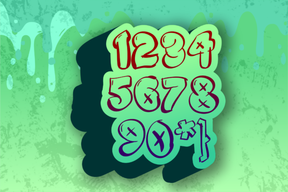 Bubble Donuts Font - Preview 2