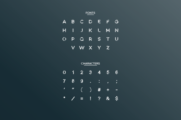 Colours Font - Preview 2
