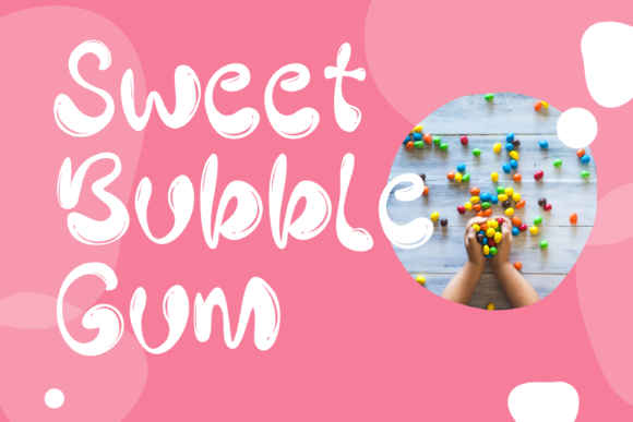 Cute Bubble Font - Preview 2
