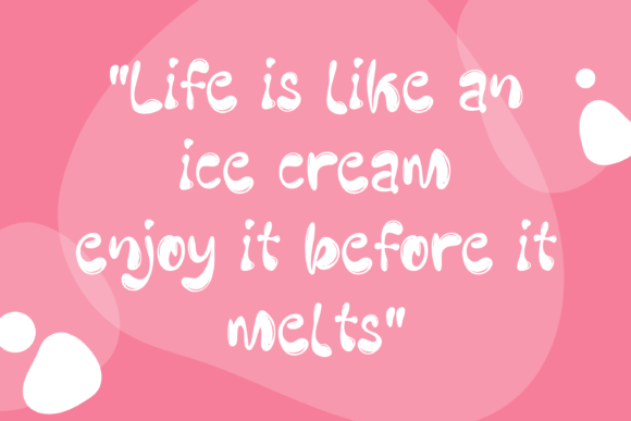 Cute Bubble Font - Preview 3