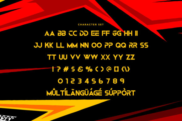 Dragraces Font - Preview 3