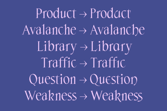 ED Cerfoglio Font PNG with transparent background - Preview 4