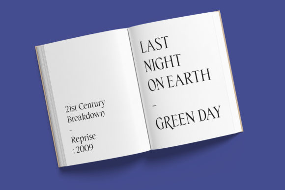 ED Cerfoglio Font PNG with transparent background - Preview 5