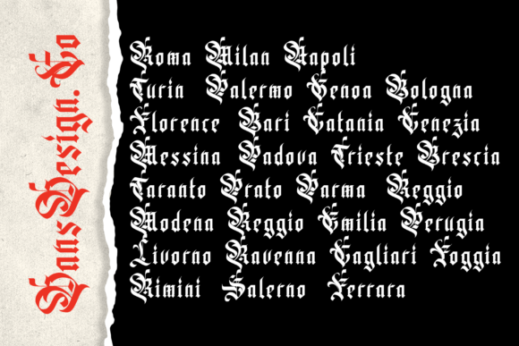 Forges Font - Preview 4