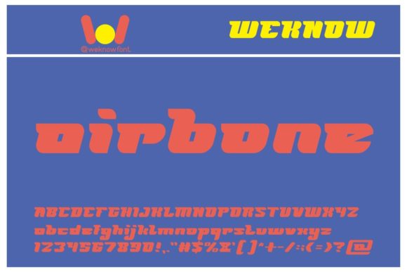 Futurism Font - Preview 1