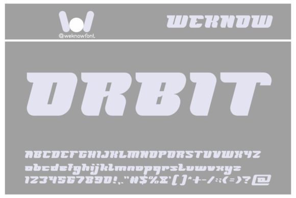 Futurism Font - Preview 2