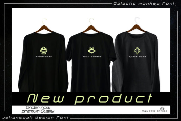 Galactic Monkey Font - Preview 1